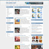 Aspherical Blue Portal Free Wordpress Theme